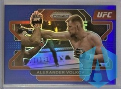 2022 Panini Prizm UFC Blue Prizm 102/199 Alexander Volkov #45